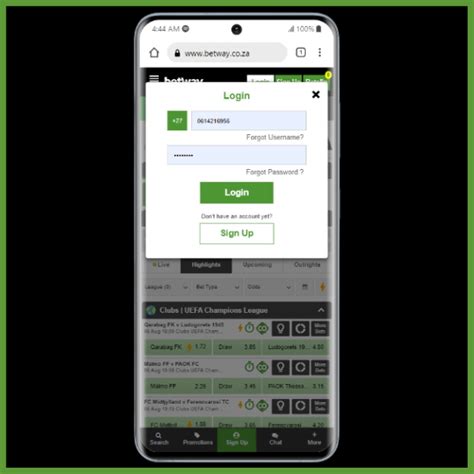 Betway Login – How to access your Bet.